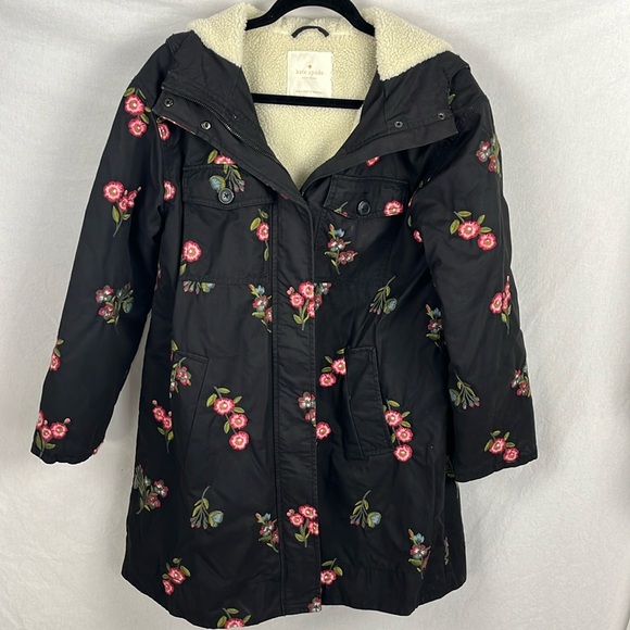 kate spade Jackets & Blazers - Kate spade embroidered xs jacket
